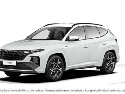 gebraucht Hyundai Tucson N-Line 48V DCT 4WD AHK Teilleder,Navi,Kli