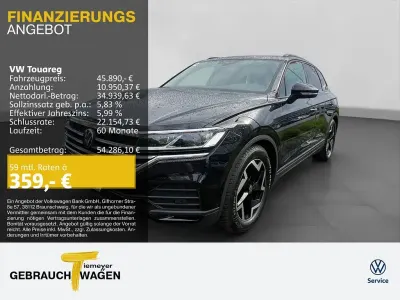 Gebraucht VW Touareg Basis 231 PS (169 kW) 2024 Grenadillschwarz metallic SUV