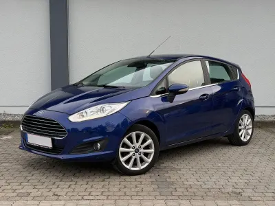 Używany Ford Fiesta Titanium 140 KM (102 kW) 2016 Niebieski Hatchback