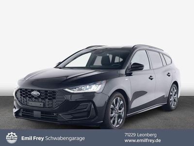 Gebraucht Ford Focus ST-Line X 125 PS (91 kW) 2023 Agate black metallic Kombi