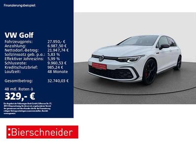 Usata VW Golf VIII GTI 245 CV (180 kW) 2023 Bianco Berlina