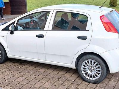 Gebraucht Fiat Punto Lounge 69 PS (50 kW) 2016 Weiß Kleinwagen