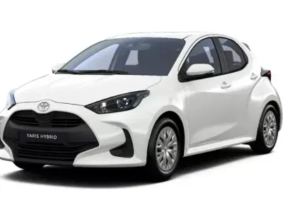 Ny Toyota Yaris Hybrid Comfort 116 HK (85 kW) 2025 Hvid Sedan