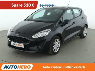 Gebraucht Ford Fiesta Trend 101 PS (74 kW) 2018 Schwarz Kleinwagen