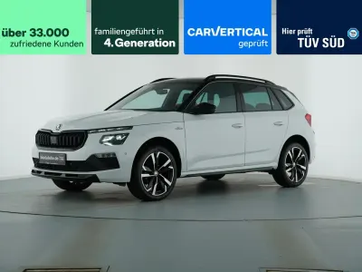 Gebraucht Skoda Kamiq Monte Carlo 150 PS (110 kW) 2024 Moonweiss metallic SUV