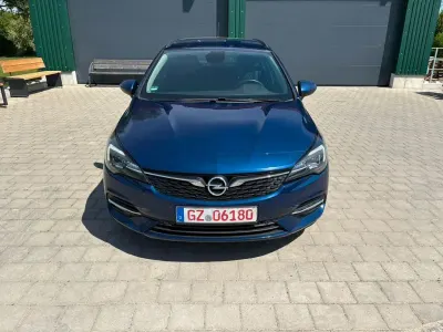 Gebraucht Opel Astra Business 122 PS (89 kW) 2021 Blau Kombi