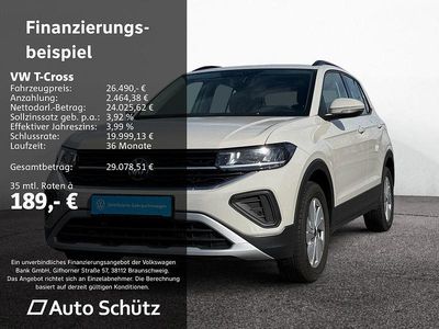 Gebraucht VW T-Cross Life 150 PS (110 kW) 2025 Ascotgrau SUV