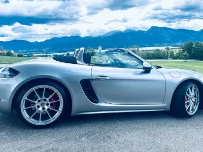 Gebraucht Porsche 718 Boxster GTS 400 PS (294 kW) 2020 Silber Cabrio