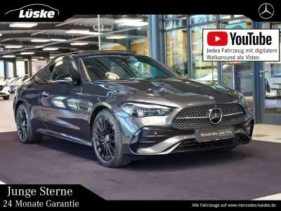 Brugt Mercedes CLE220 AMG line 197 HK (144 kW) 2023 Grå Coupe