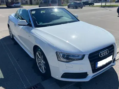 Używany Audi A5 Cabriolet Sport 170 KM (125 kW) 2012 Biały Kabriolet