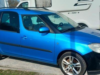 Gebraucht Skoda Roomster Style 80 PS (58 kW) 2006 Blau Van / Kleinbus