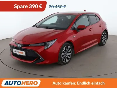 Gebraucht Toyota Corolla Club 184 PS (135 kW) 2019 Rot Limousine