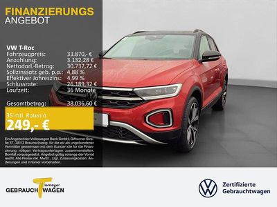 Neu VW T-Roc Edition 150 PS (110 kW) 2025 Rot SUV