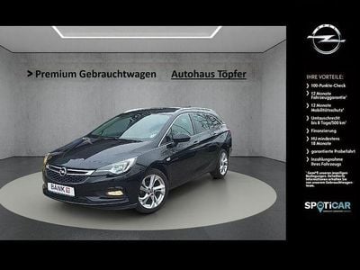 Używany Opel Astra Innovation 125 KM (91 kW) 2019 Czarny Kombi