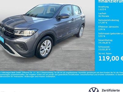 Gebraucht VW T-Cross 95 PS (69 kW) 2025 Grau SUV