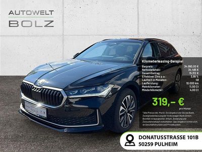 Gebraucht Skoda Superb Selection 150 PS (110 kW) 2025 Onyxschwarz metallic Kombi