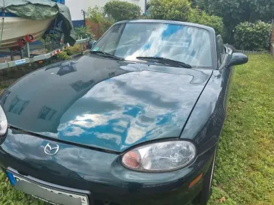 Brugt Mazda MX5 110 HK (80 kW) 1998 Grøn Cabriolet