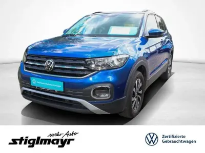Gebraucht VW T-Cross Active 95 PS (69 kW) 2021 Blau SUV