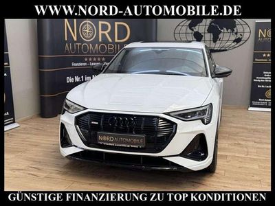 Gebraucht Audi e-tron Sportback S-Line 300 kW (408 PS) 2022 Gletscherweiß metallic (metallic) SUV