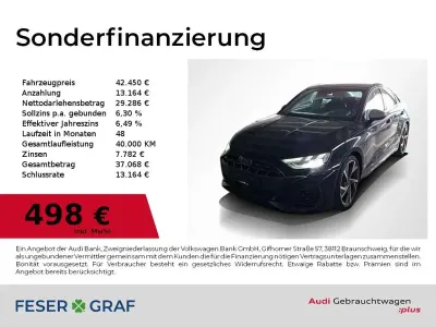 Gebraucht Audi S3 Sport 333 PS (244 kW) 2025 Mythosschwarz metallic Limousine