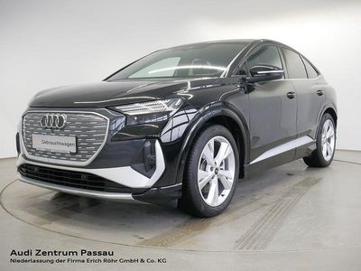 Mythosschwarz metallic Gebraucht 2022 Audi Q4 Sportback e-tron S-Line SUV | 30.900 € (Fairer Preis)