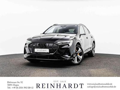 Gebraucht Audi e-tron Sportback S-Line 300 kW (408 PS) 2022 Mythosschwarz metallic SUV
