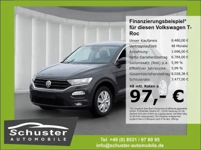 Gebraucht VW T-Roc 116 PS (85 kW) 2019 Grau SUV