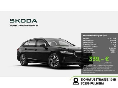 Nouă Skoda Superb Selection 204 CP (150 kW) 2026 Negru Break
