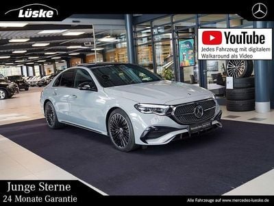 Gebraucht Mercedes E450 AMG line 367 PS (269 kW) 2025 Manufaktur alpingrau uni Limousine
