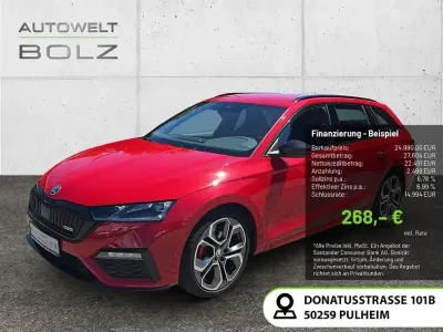 Gebraucht Skoda Octavia RS 200 PS (147 kW) 2023 Velvetrot premium metallic Kombi