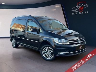 Usata VW Caddy Maxi Highline 131 CV (96 kW) 2019 Nero Monovolume