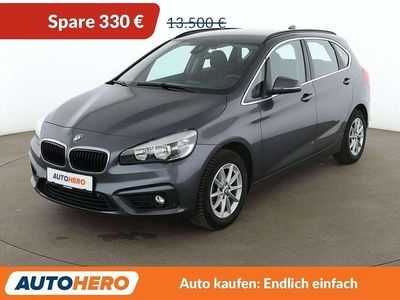 Gebraucht BMW 216 Active Tourer Advantage 102 PS (75 kW) 2016 Grau Van / Kleinbus