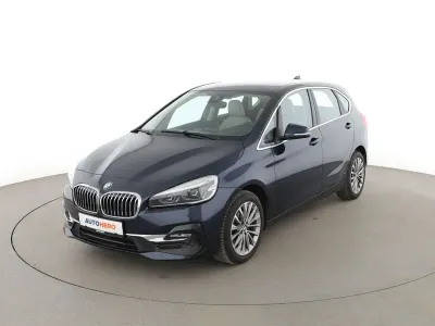Gebraucht BMW 218 Active Tourer Luxury Line 140 PS (102 kW) 2018 Blau Van / Kleinbus