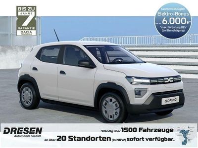 Weiss Neu 2026 Dacia Spring Essentiel Kleinwagen | 15.155 € (Etwas zu teuer)