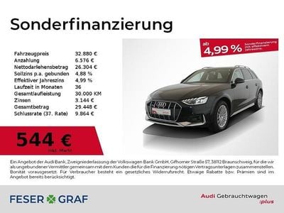 Mythosschwarz metallic Gebraucht 2022 Audi A4 Allroad Ambiente Kombi | 31.700 € (Superpreis)