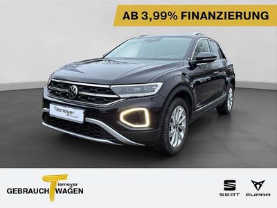 Gebraucht VW T-Roc Style 110 PS (80 kW) 2023 Schwarz SUV