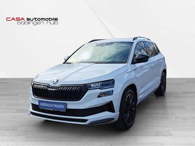 Usata Skoda Karoq SportLine 190 CV (139 kW) 2022 Bianco SUV