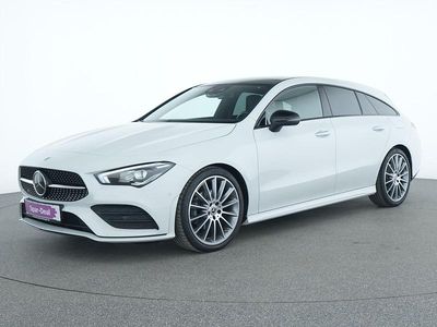 Gebraucht Mercedes CLA200 Shooting Brake AMG line 163 PS (119 kW) 2021 Digitalweiss Kombi