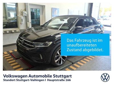 Second-hand VW T-Roc Cabriolet R-line 150 CP (110 kW) 2023 Negru Cabrio