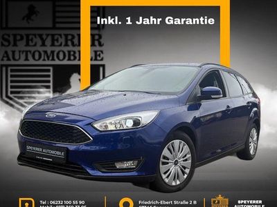 Gebraucht Ford Focus Business Edition 125 PS (91 kW) 2018 Blau Kombi