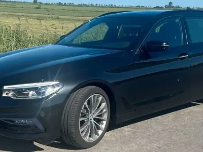 Gebraucht BMW 520 Sport Line 190 PS (139 kW) 2018 Schwarz Kombi