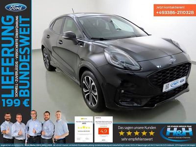 Gebraucht Ford Puma ST-Line 125 PS (91 kW) 2024 Obsidianschwarz SUV