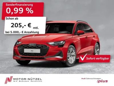 Używany Audi A3 Advanced 204 KM (150 kW) 2025 Czerwony Sedan/Limuzyna