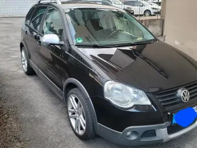 Gebraucht VW Polo Cross 80 PS (58 kW) 2009 Schwarz Kleinwagen