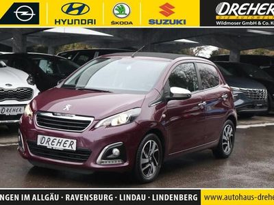 Gebraucht Peugeot 108 Allure 82 PS (60 kW) 2018 Red purple Kleinwagen