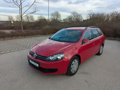 Brugt VW Golf VI Comfortline 105 HK (77 kW) 2010 Rød Hatchback