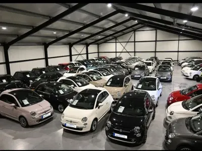 Usata Fiat 500 Sport 69 CV (50 kW) 2010 Bianco Utilitaria