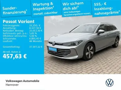Gebraucht VW Passat Business 150 PS (110 kW) 2024 Oyster silver metallic Kombi