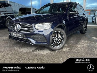 Blau Gebraucht 2021 Mercedes GLC300e AMG SUV | 42.890 € (Teuer)
