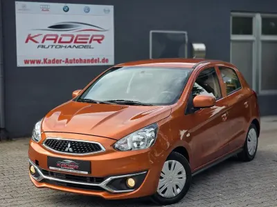Gebraucht Mitsubishi Space Star Diamant Edition 71 PS (52 kW) 2017 Orange Kleinwagen